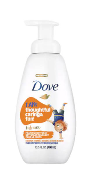 Dove Kids Care foaming body Wash 13.5oz