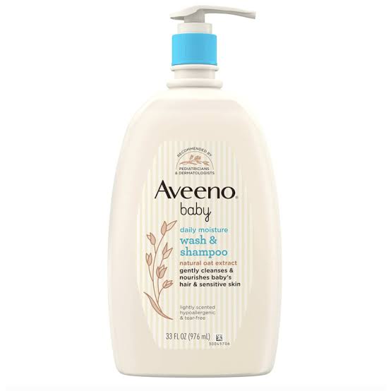 Aveeno baby Wash & Shampoo Natural Oat Extract 33oz