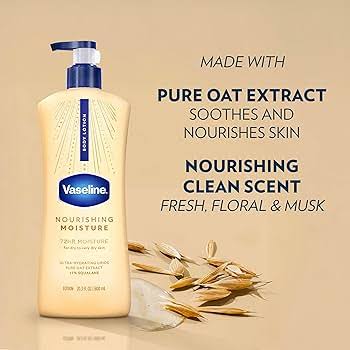 Vaseline Nourishing Moisture 72 hour Moisture Body Lotion 20.3oz
