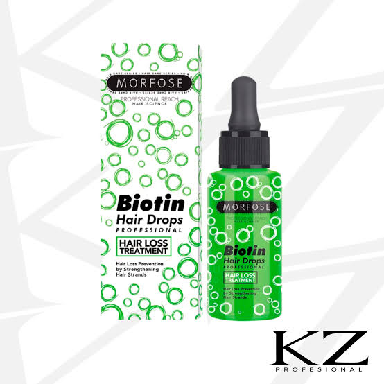 MORFOSE  biotin hair drops hair loss treatment 3.38 fl oz