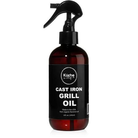 Kuche Chef Cast Iron Grill Oil 8.oz