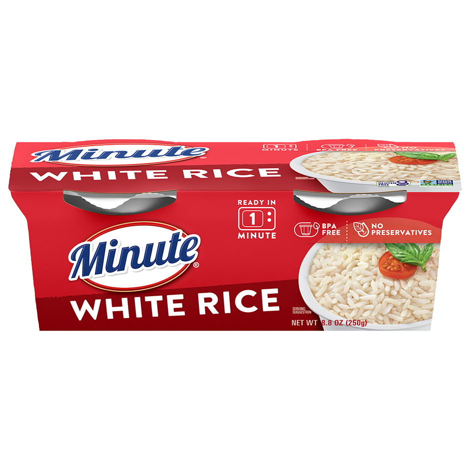 Minute Ready to Serve Long Grain White Rice 2 - 4.4 oz cups