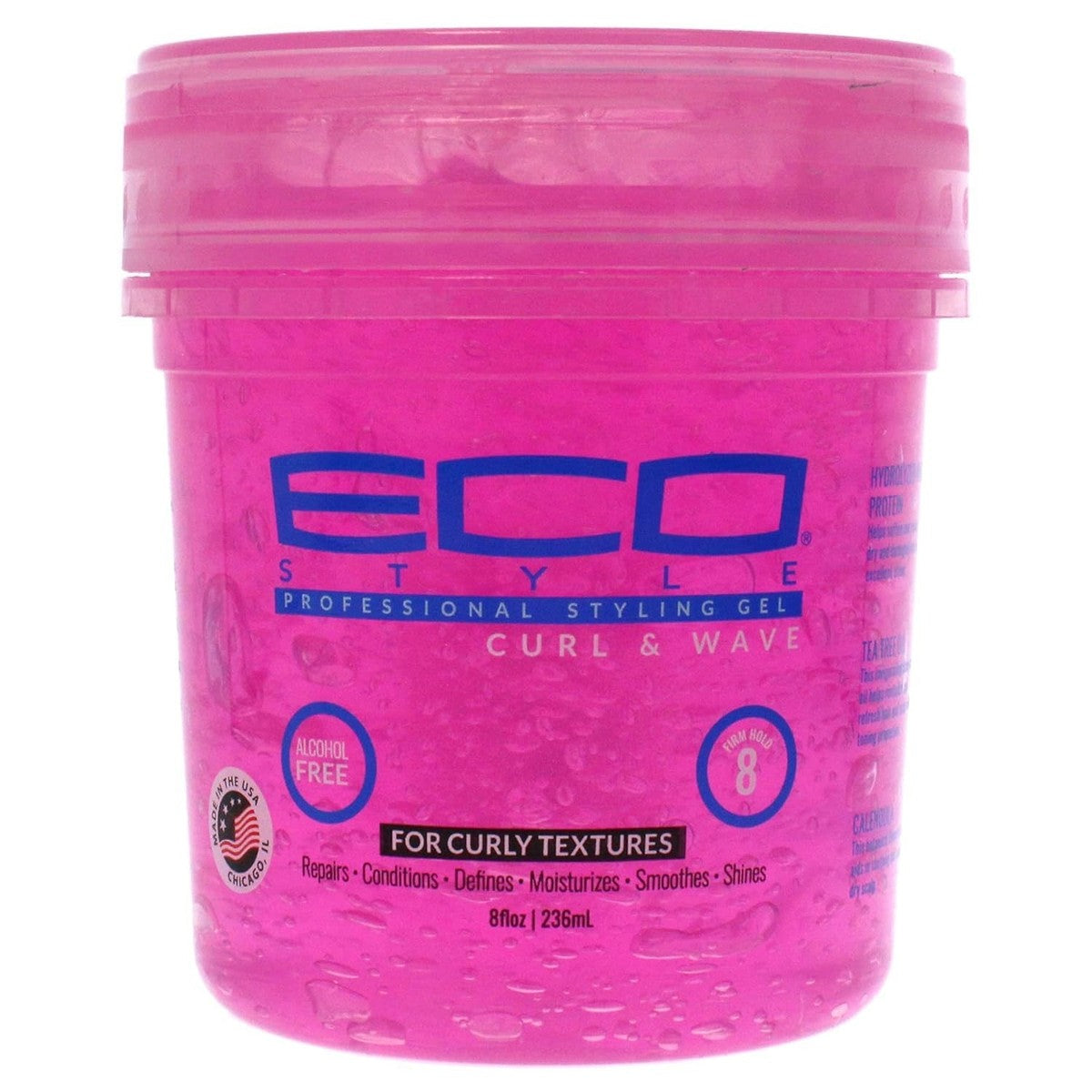 eco Style Professional Styling Gel Curl & Wave for Curls Textures 8oz