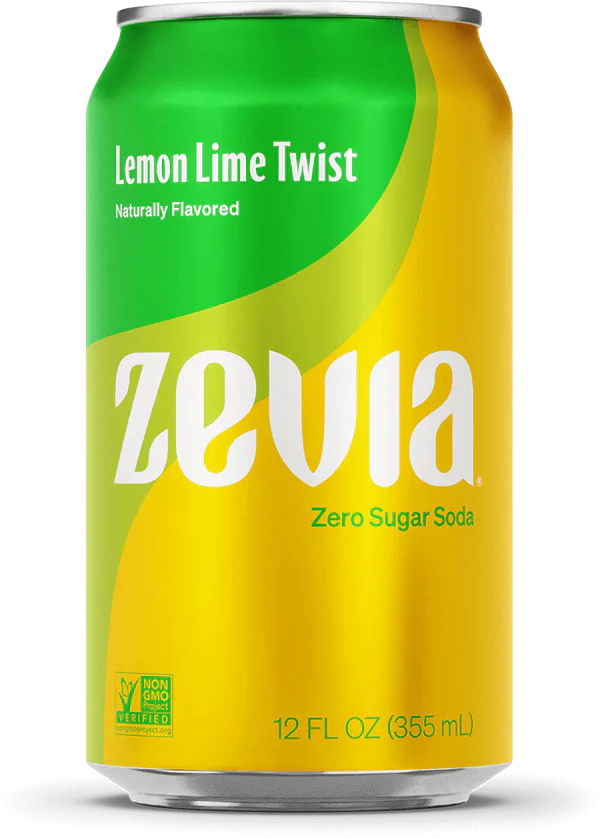 zevia lemon lime twist 12 fl